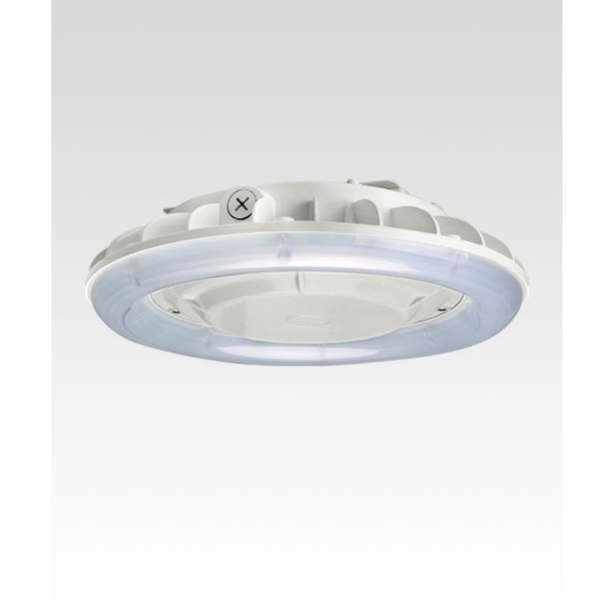 13-Inch Low-Profile Round LED Canopy Light