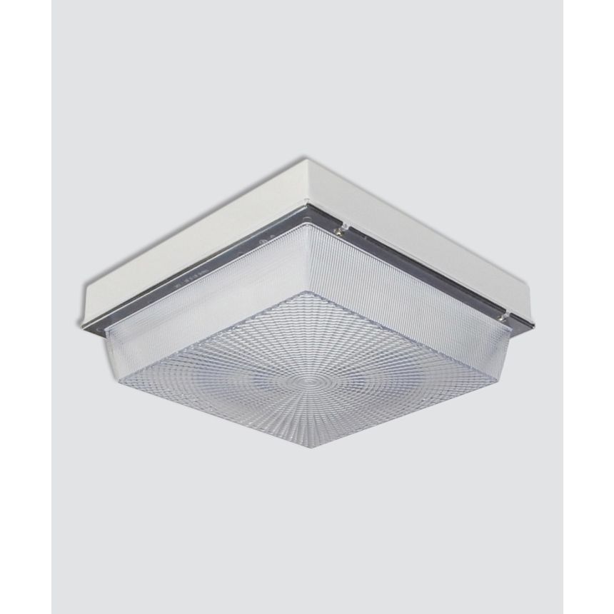 Low-Profile 12-Inch Square Architectural LED Canopy LIght