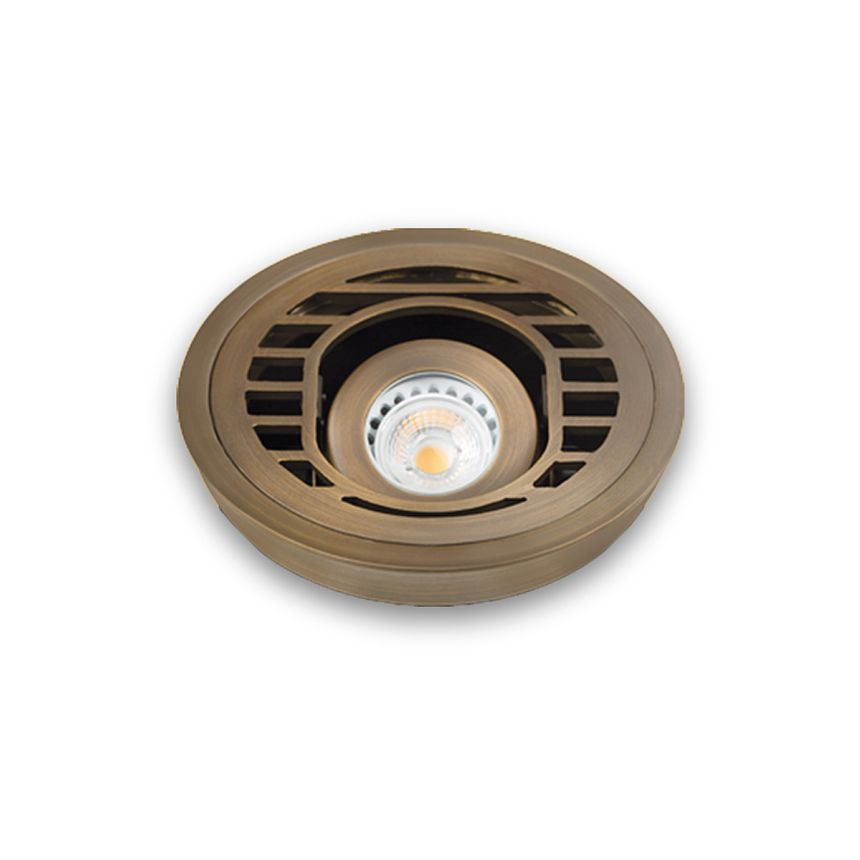 Alcon 9031 Low-Voltage 6-Inch Adjustable In-Ground LED Well Light