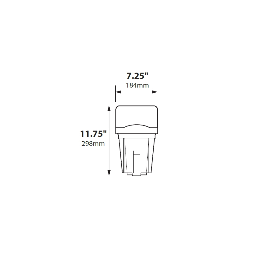 Alcon 9038-WW 7-Inch In-Ground LED Well Light