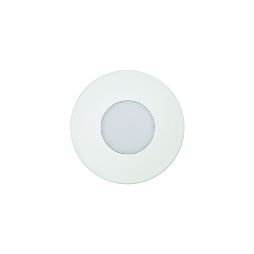 Alcon 9055 Ara LED Architectural Round Open Lens Step Light