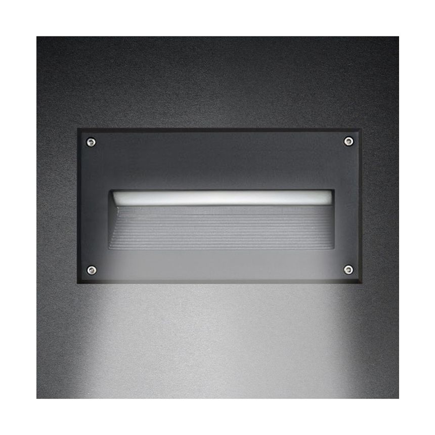 Alcon 9607 Recessed Wall-Mounted LED Steplight