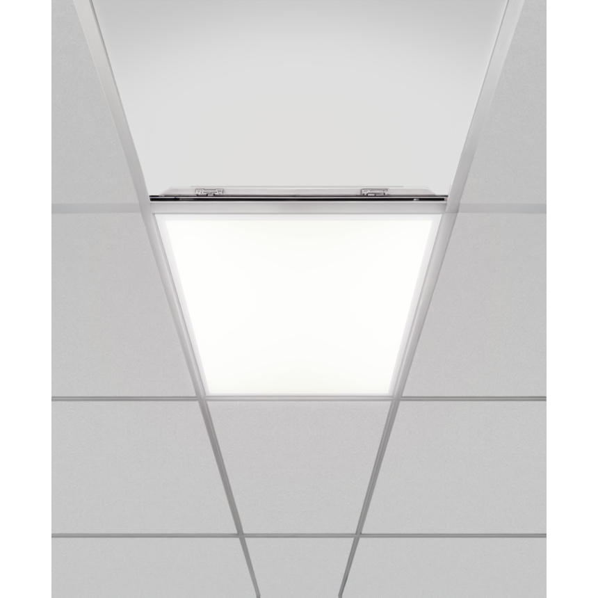 Low-Profile Recessed LED Flat Panel Light