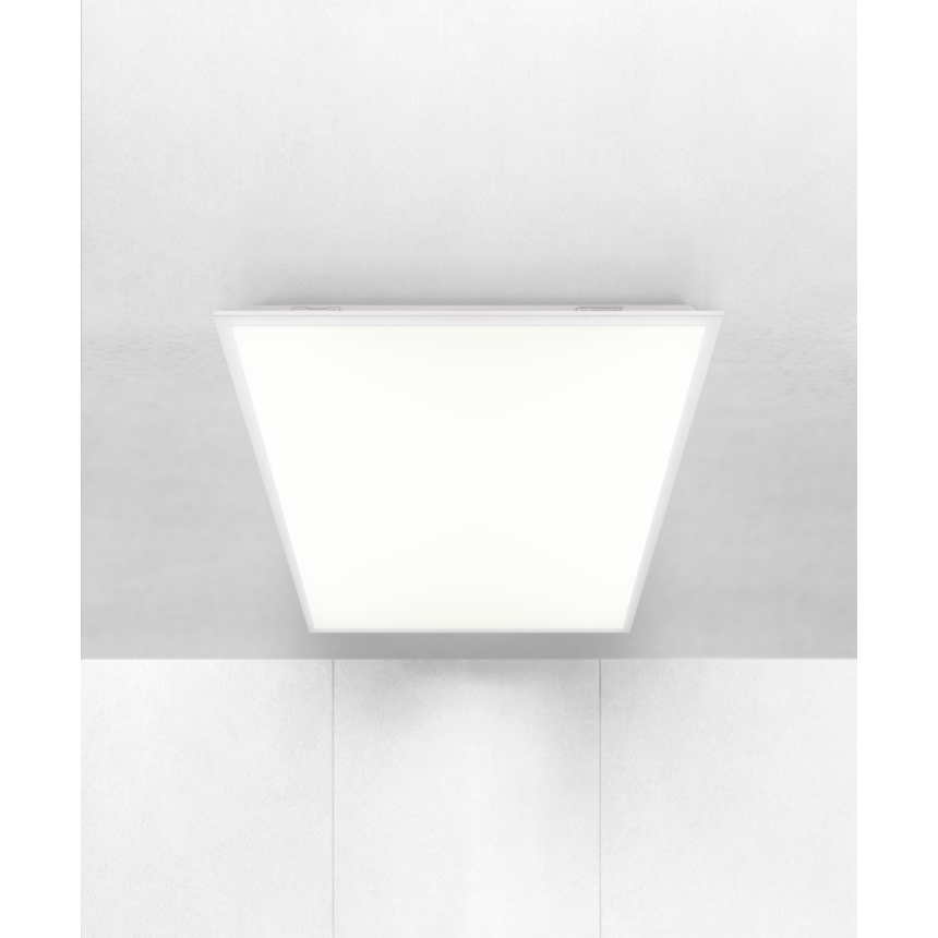 Low-Profile Surface Mounted Flat Panel LED Ceiling Light