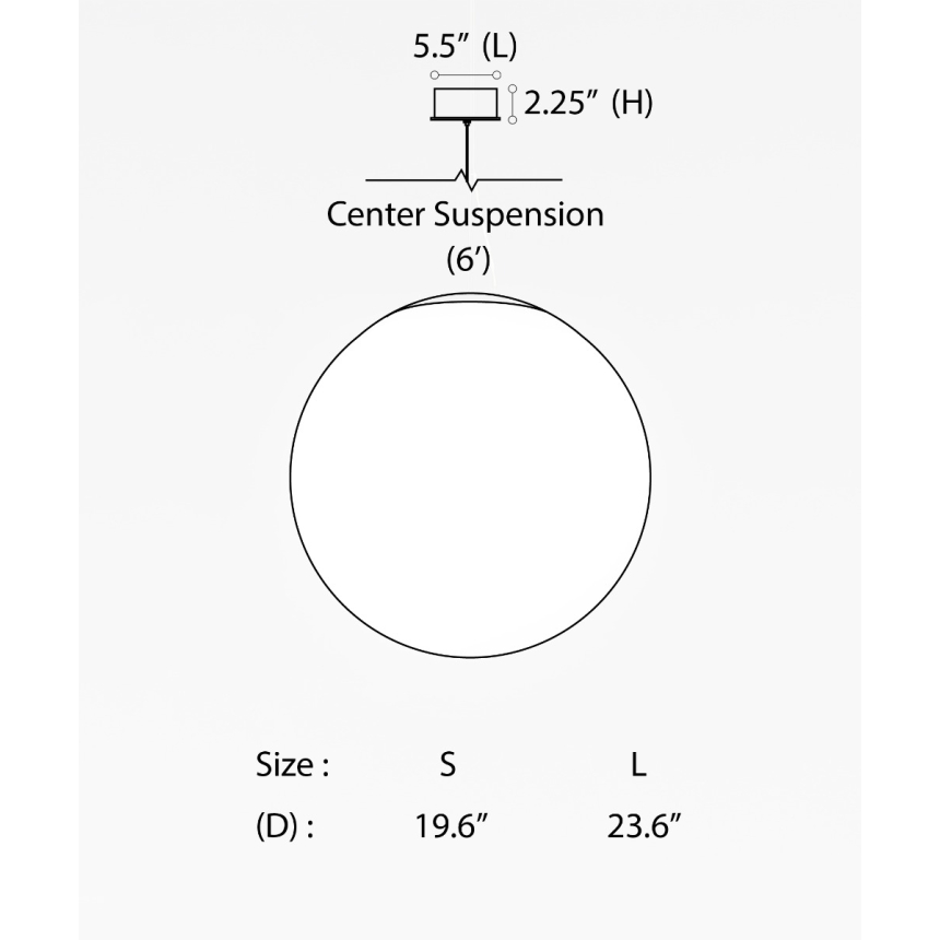 Alcon 12216-P, suspended commercial pendant light shown in white finish and with a flush trim-less lens.