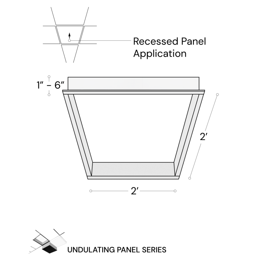 Alcon 11166 LED troffer light by Alcon Lighting.