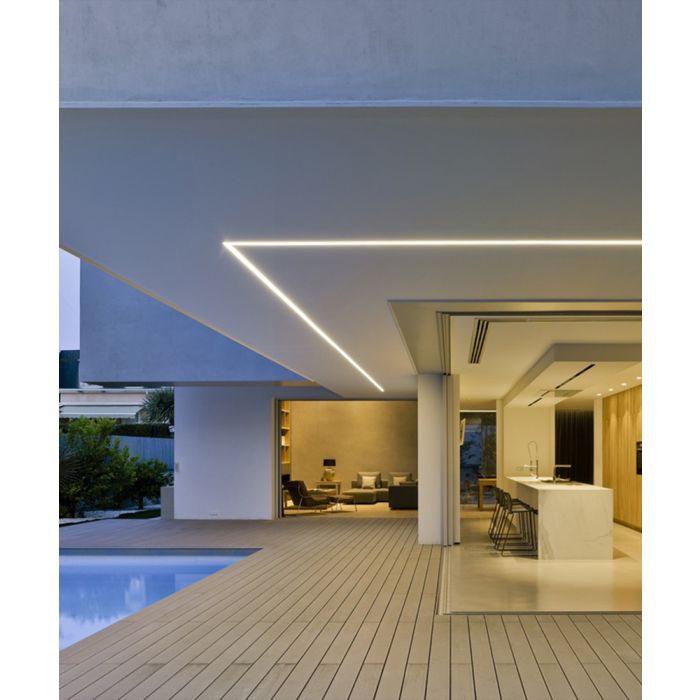 wet location recessed linear led