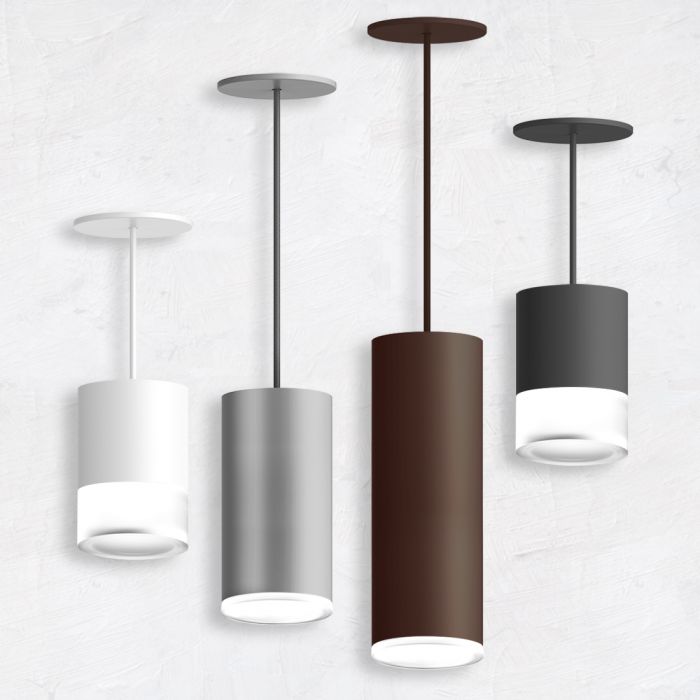 commercial cylinder pendant light