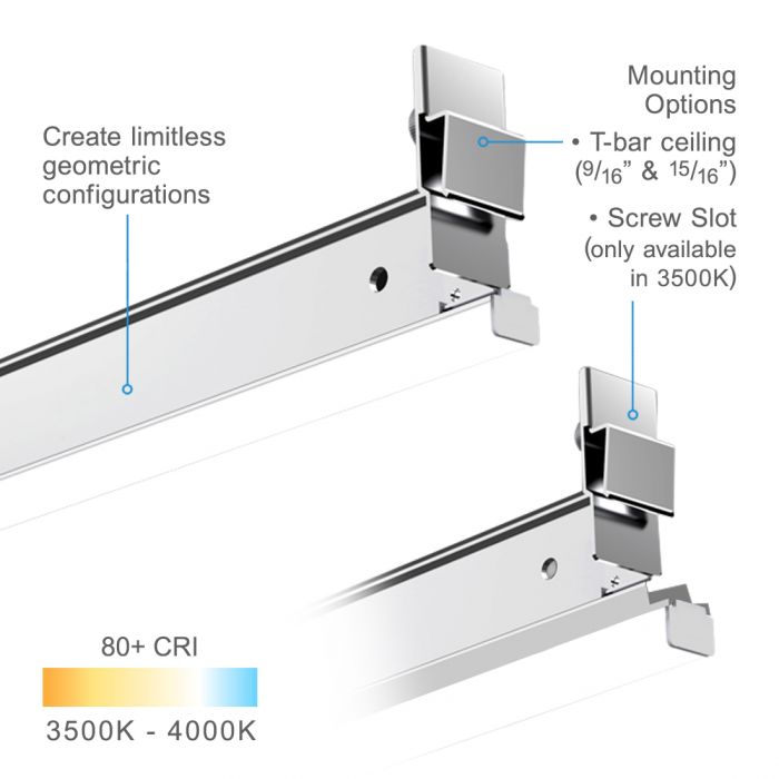 led t bar ceiling light