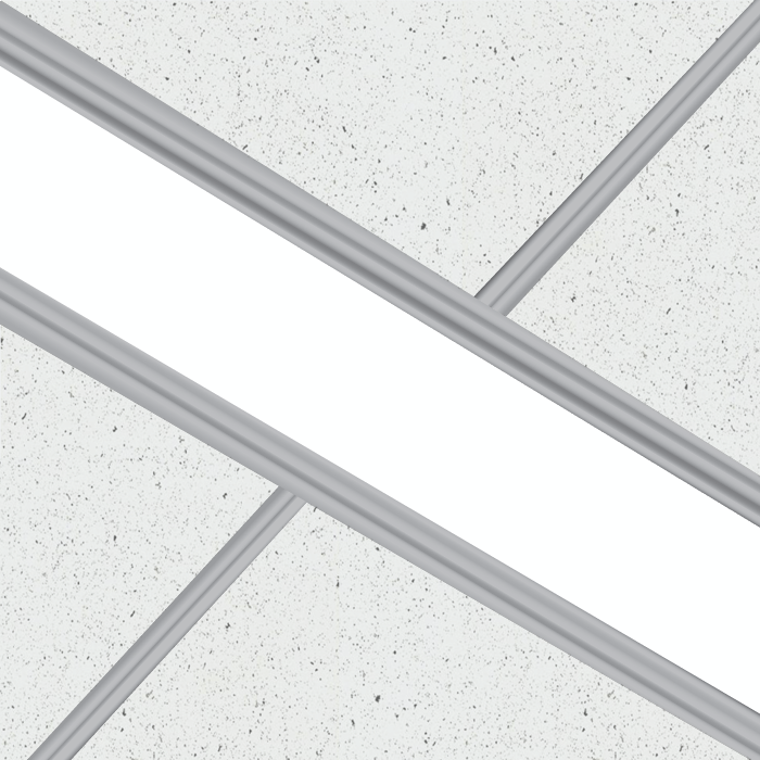 Nulite Lighting Regolo Rg2 Grid Series Led 2 Inch Linear Recessed