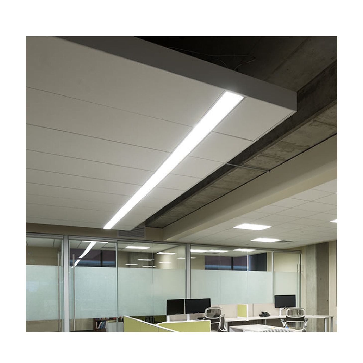 Nulite Lighting Regolo Rg2 Grid Series Led 2 Inch Linear Recessed