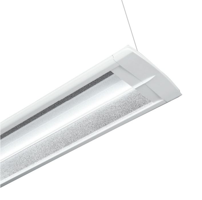 Cooper Lighting Corelite Wavestream Divide Suspended Mount Led Light Fixture Office Lighting Applications