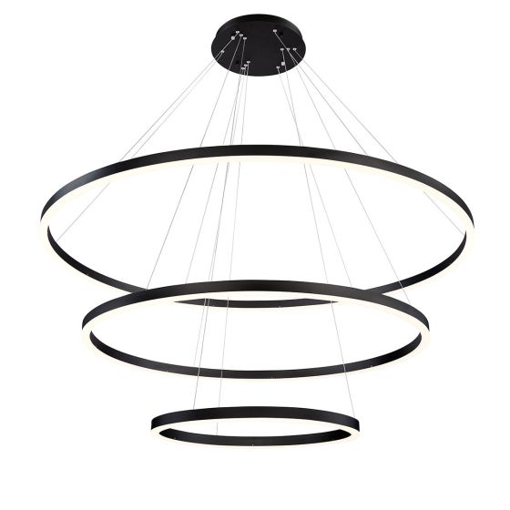 Led Suspension Round Ring Circle Pendants And Chandeliers