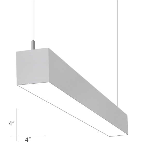 Alcon Lighting 22145-8 Beam 253 Series 8 Foot Linear Suspension ...