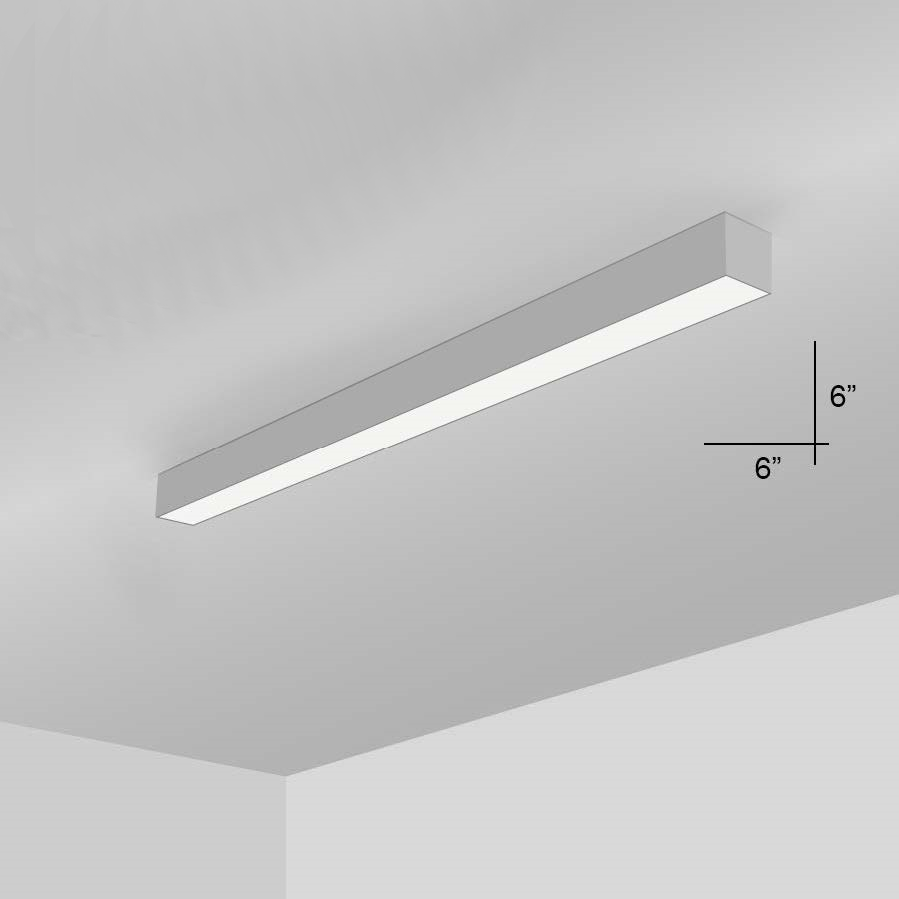 Alcon Lighting 11106-4-S Beam 66 Architectural LED 4 Foot ... wiring diagram for 277v lighting 