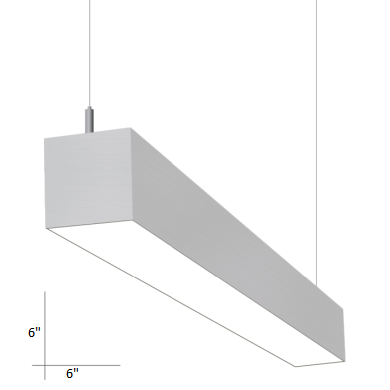 Alcon Lighting 12166 4 I66 Series 4 Foot Architectural Led Linear Direct Light Fixture